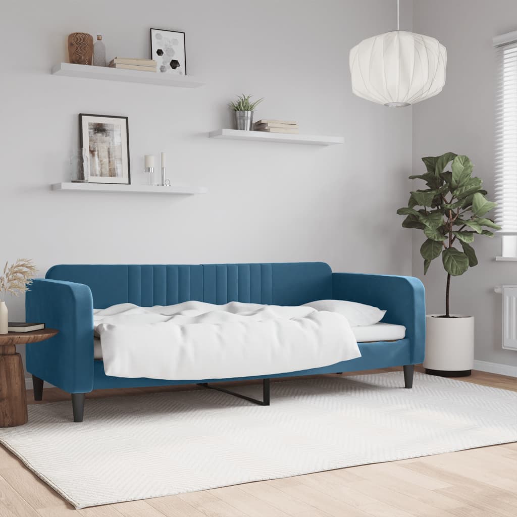 Letto Da Giorno 80x200 Cm In Velluto