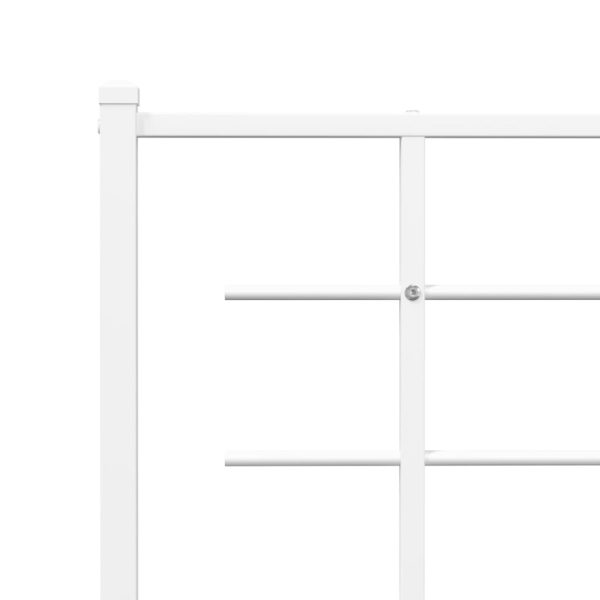 Testiera In Metallo Bianco 160 cm - Image 5