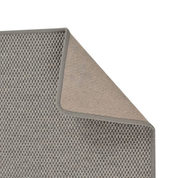 Tappeto Corsia Aspetto Sisal Argento 80x300 cm - Image 4