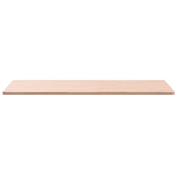 Piano Per Tavolo 90x90x1,5 Cm Quadrato Legno Massello Di Faggio - Image 4