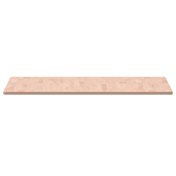 Piano Per Tavolo 90x90x1,5 Cm Quadrato Legno Massello Di Faggio - Image 5