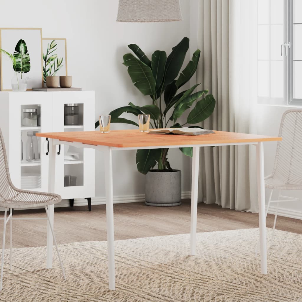 Piano Per Tavolo 90x90x1,5 Cm Quadrato Legno Massello Di Faggio