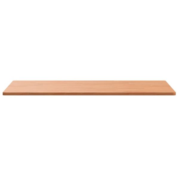 Piano Per Tavolo 90x90x1,5 Cm Quadrato Legno Massello Di Faggio - Image 3