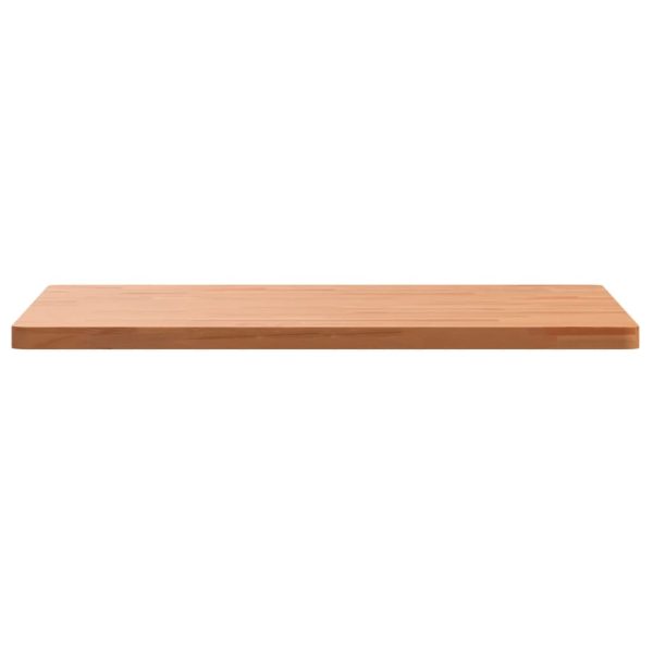 Piano Per Tavolo 70x70x2,5 Cm Quadrato Legno Massello Di Faggio - Image 3