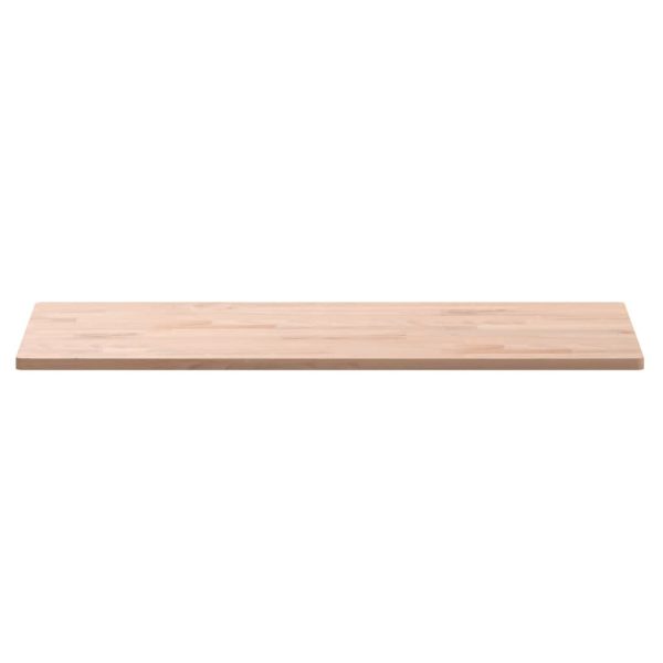 Piano Bagno 80x40x1,5 Cm Legno Massello Di Faggio - Image 3