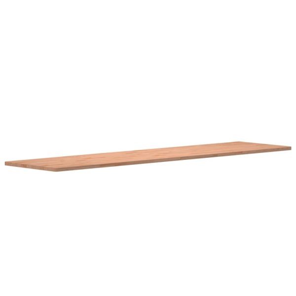 Piano Scrivania 220x55x2,5 Cm In Legno Massello Di Faggio - Image 4