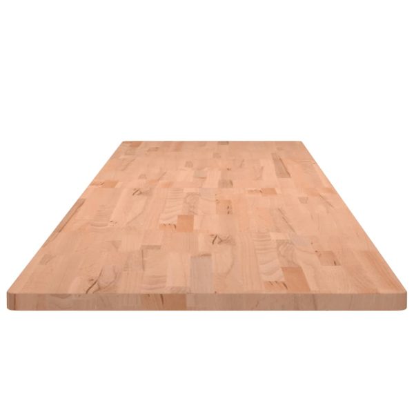 Piano Scrivania 220x55x2,5 Cm In Legno Massello Di Faggio - Image 6