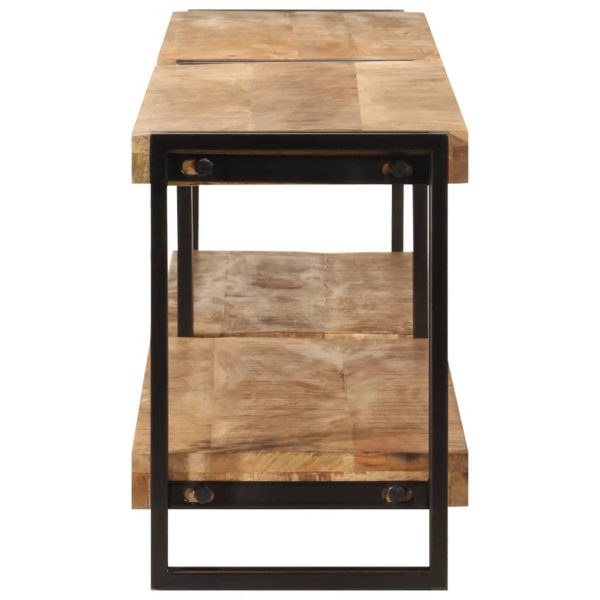 Mobile Porta Tv 200x30x40 Cm In Legno Massello Di Mango - Image 3