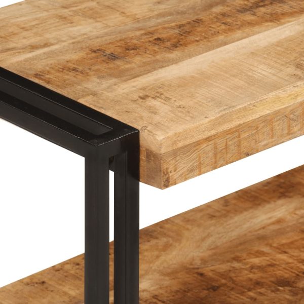 Mobile Porta Tv 200x30x40 Cm In Legno Massello Di Mango - Image 5