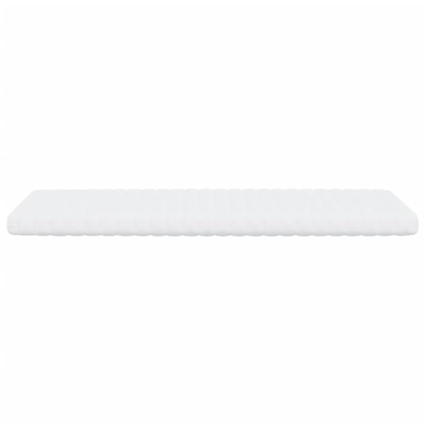 Materasso In Schiuma Bianco 90x190 Cm 7 Zone Durezza 20 Ild - Image 4