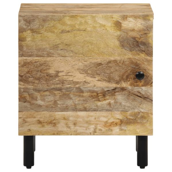 Comodini 2pz 40x33x46 Cm In Legno Massello Di Mango - Image 4