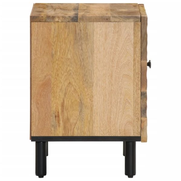 Comodini 2pz 40x33x46 Cm In Legno Massello Di Mango - Image 5