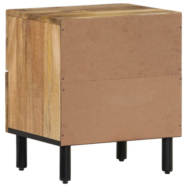 Comodini 2pz 40x33x46 Cm In Legno Massello Di Mango - Image 6