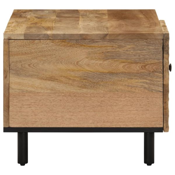 Tavolino Da Salotto 80x50x40 Cm Legno Massello Di Mango - Image 4