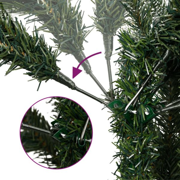 Albero Natale Artificiale Incernierato Con Pigne E Bacche 150cm - Image 3