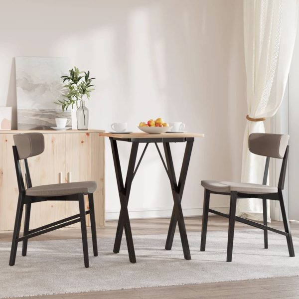 Telaio Gambe A X Per Tavolo Da Pranzo 40x40x73 Cm In Acciaio - Image 3