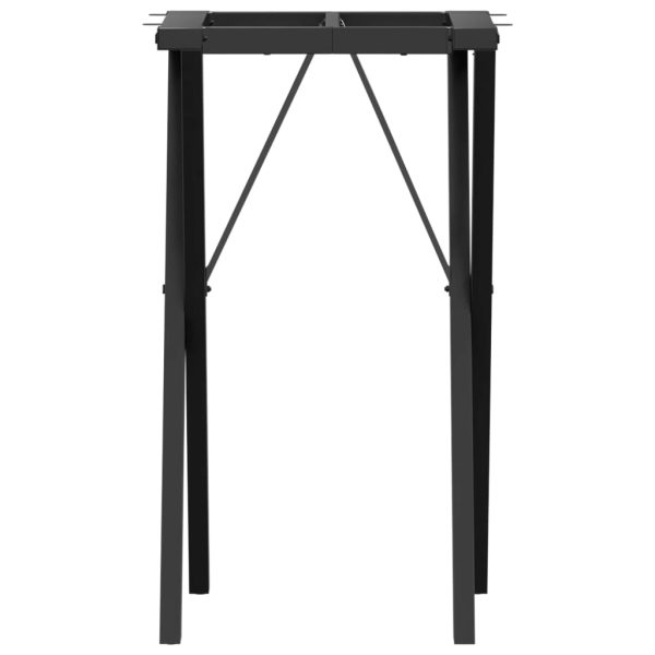 Telaio Gambe A X Per Tavolo Da Pranzo 40x40x73 Cm In Acciaio - Image 4