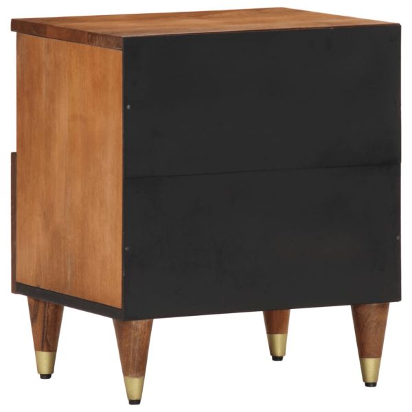 Comodini 2pz 40x33x46 Cm In Legno Massello Di Mango - Image 6