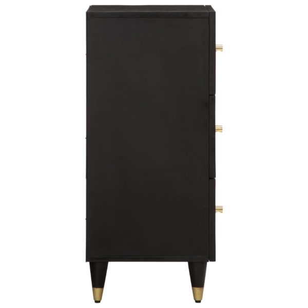 Credenza 40x33x75 Cm In Legno Massello Di Mango - Image 4