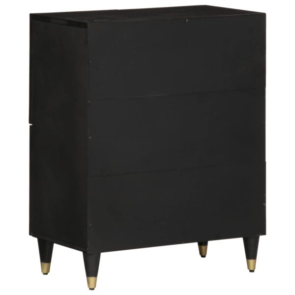 Credenza 60x33x75 Cm In Legno Massello Di Mango - Image 5