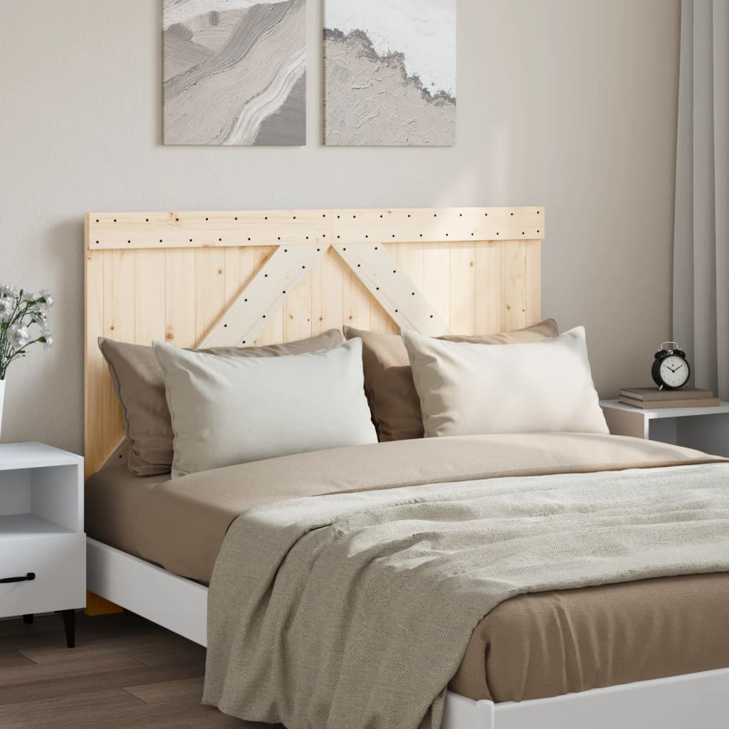 Testiera 140x104 Cm In Legno Massello Di Pino