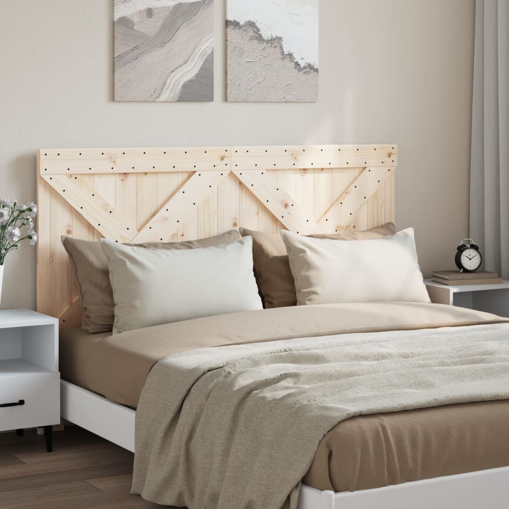 Testiera 160x104 Cm In Legno Massello Di Pino