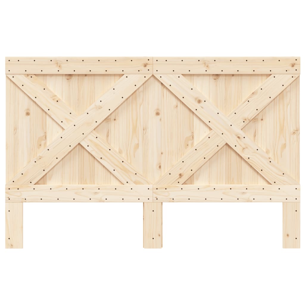 Testiera 160x104 Cm In Legno Massello Di Pino - Image 3