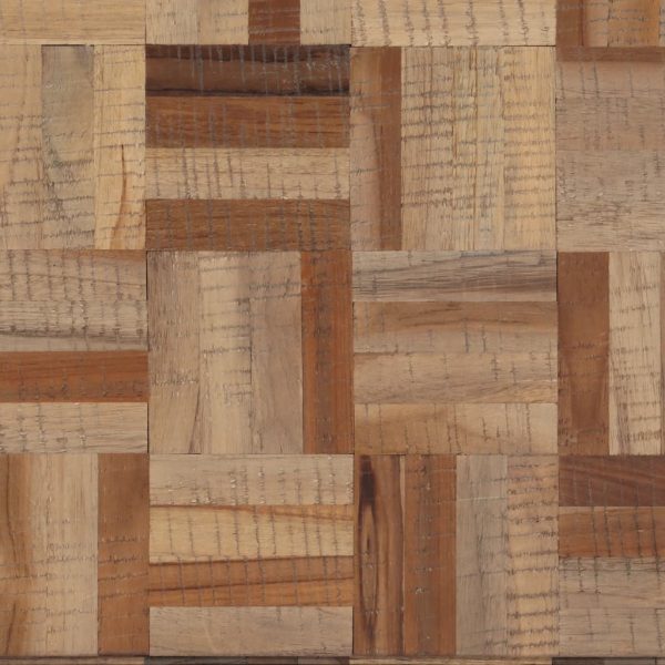Tavolino Consolle 110x34x80 Cm Teak Massello Di Recupero - Image 6