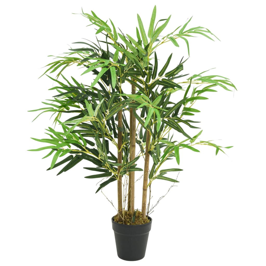 Albero Bambù Artificiale 500 Foglie 80 Cm Verde