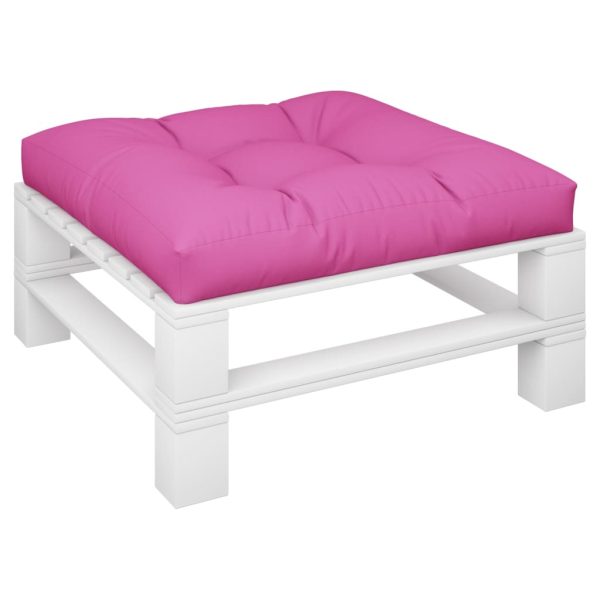 Cuscino Per Pallet Rosa 80x80x12 Cm In Tessuto - Image 3