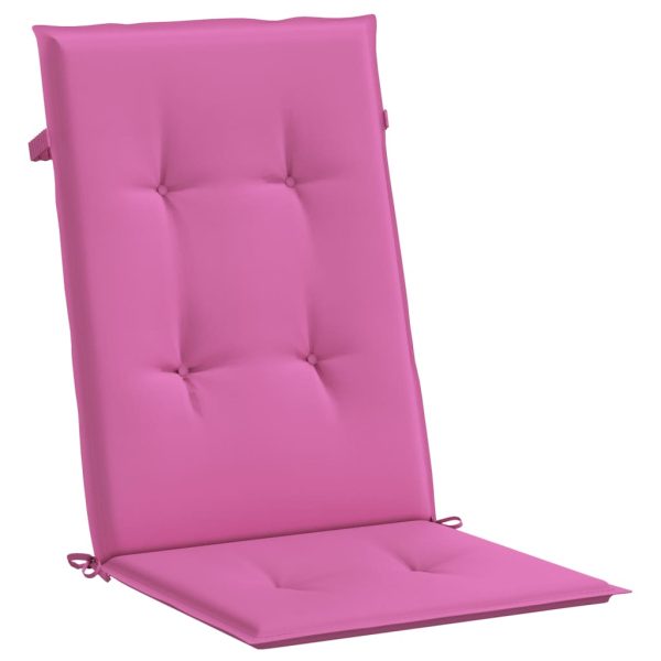 Cuscini Per Sedia Con Schienale Alto 6pz Rosa In Tessuto - Image 5