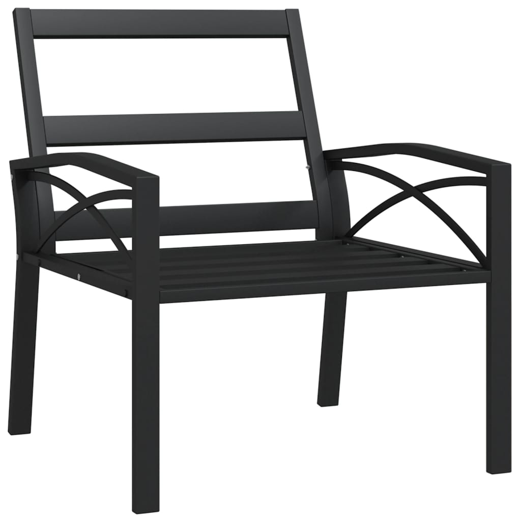 Sedia Da Giardino Con Cuscini Sabbia 68x76x79 Cm Acciaio - Image 6