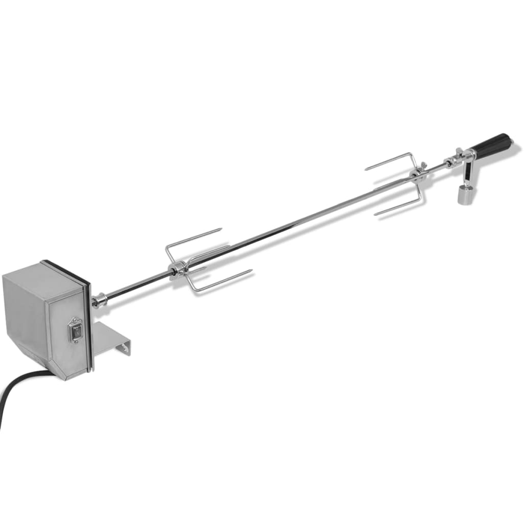 Spiedo Professionale Con Motore In Acciaio 1200 mm