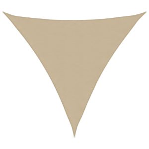 Parasole A Vela Oxford Triangolare 5x5x5 M Beige