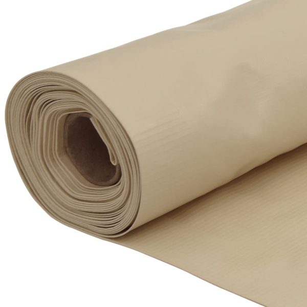 Paravento Da Balcone In Tessuto Oxford 75x400 Cm Beige - Image 4