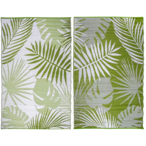 Esschert Design Tappeto Da Esterno 241x152 Cm Foglie Tropicali Oc22 - Image 4