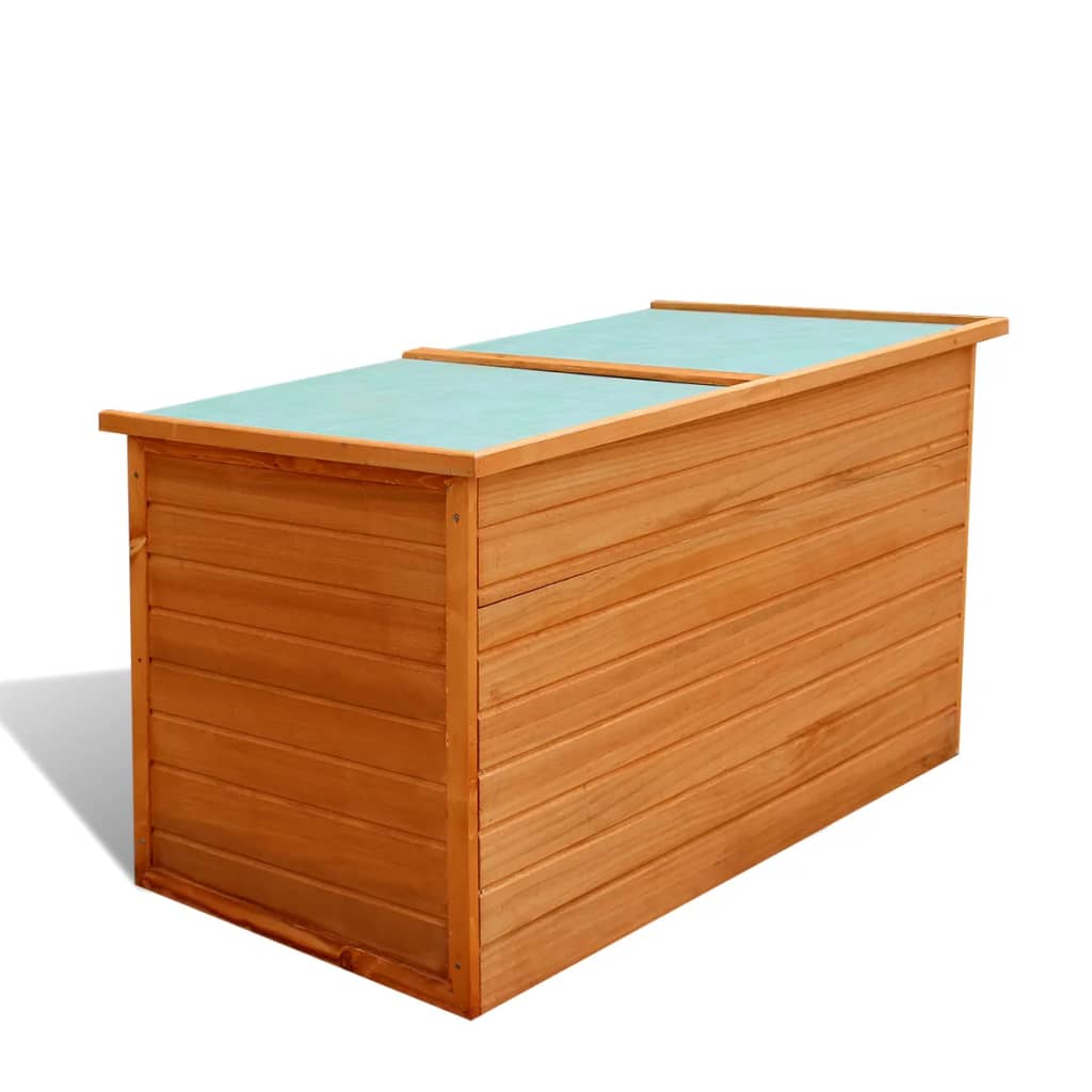 Baule Da Giardino 126x72x72 Cm In Legno