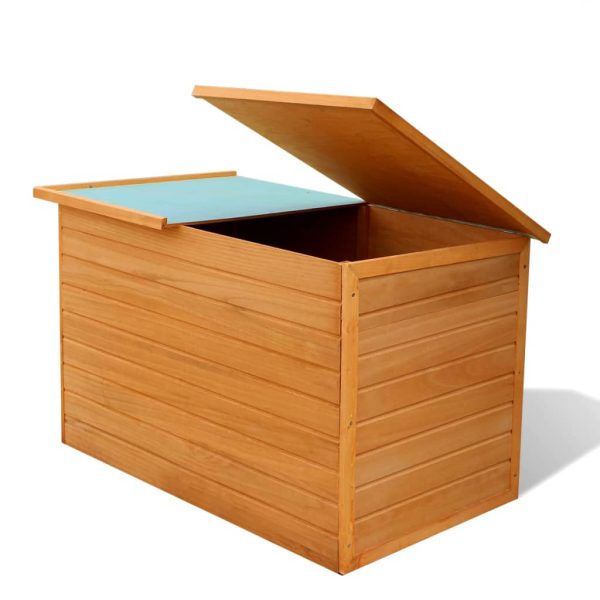 Baule Da Giardino 126x72x72 Cm In Legno - Image 3