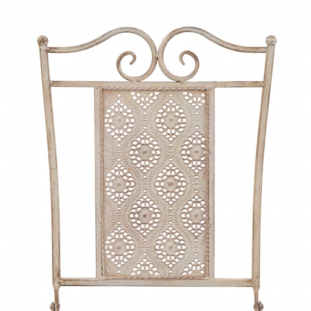 Set Da Bistrò 3 Pz In Acciaio Bianco - Image 6