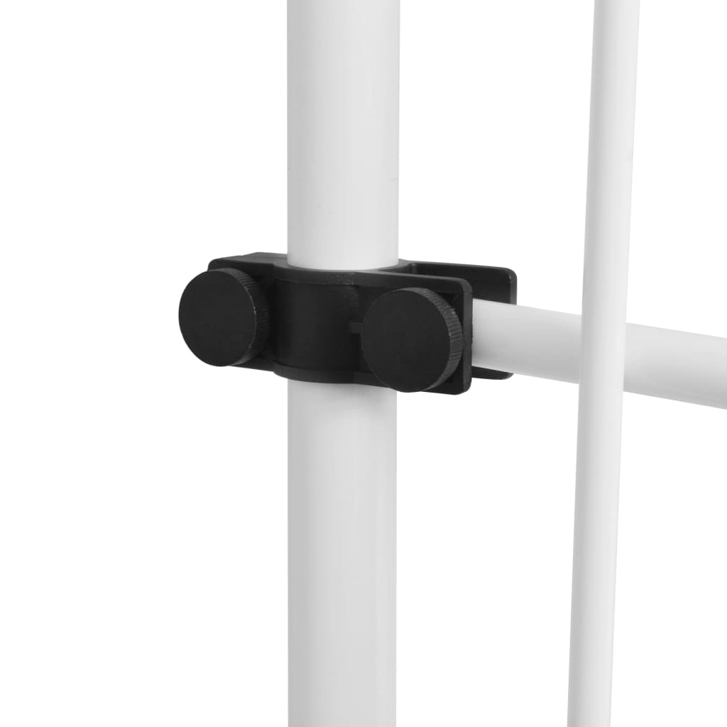 Tenda Da Sole Retrattile Manuale 300 Cm A Strisce Blu E Bianche - Image 5