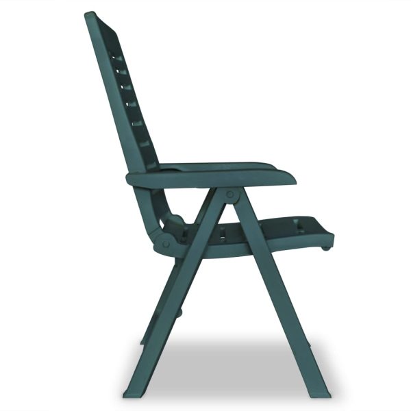 Sedie Da Giardino 2 Pz In Plastica Verde - Image 4