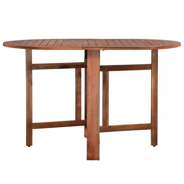 Tavolo Da Giardino  120x70x74 Cm In Massello Di Acacia - Image 3