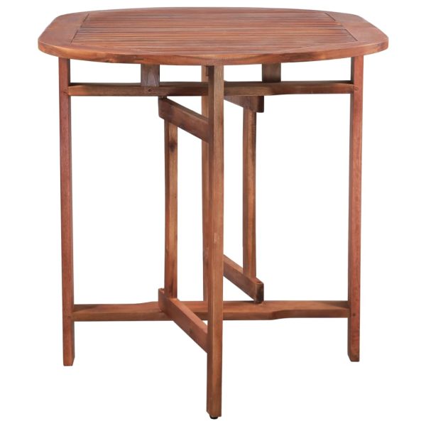 Tavolo Da Giardino  120x70x74 Cm In Massello Di Acacia - Image 4