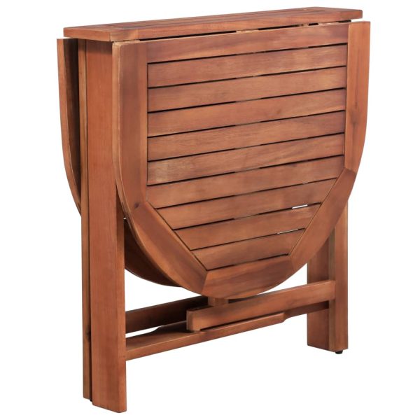 Tavolo Da Giardino  120x70x74 Cm In Massello Di Acacia - Image 5