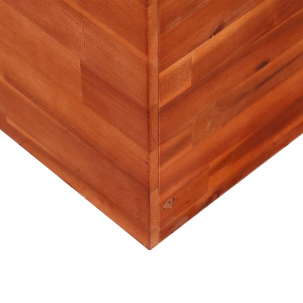 Letto Rialzato Da Giardino In Legno Di Acacia 100x50x50 cm - Image 4