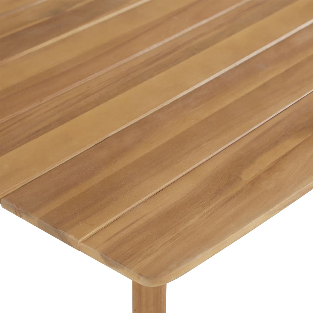 Set Da Pranzo Da Giardino 5 Pz In Legno Massello Di Acacia - Image 4