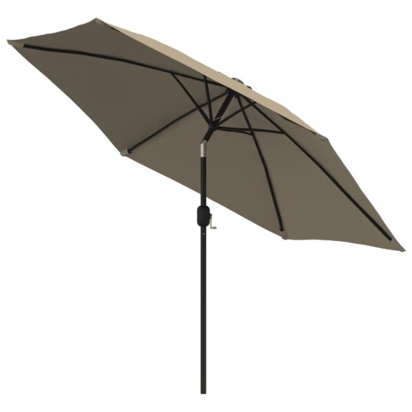 Ombrellone Da Esterni Con Led E Palo In Acciaio 300cm Talpa - Image 3