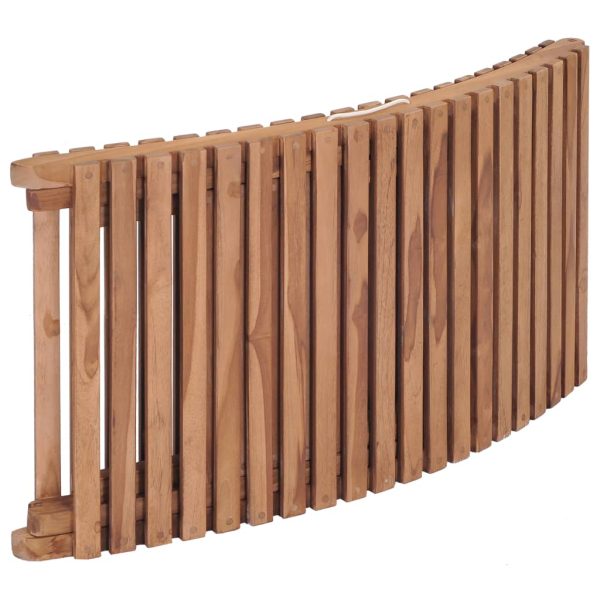 Lettino Prendisole Pieghevole In Legno Massello Di Teak - Image 6