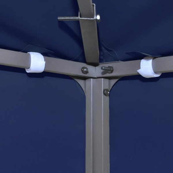 Copertura Superiore Per Gazebo A 2 Strati 310 G/m² 4x3 M Blu - Image 4