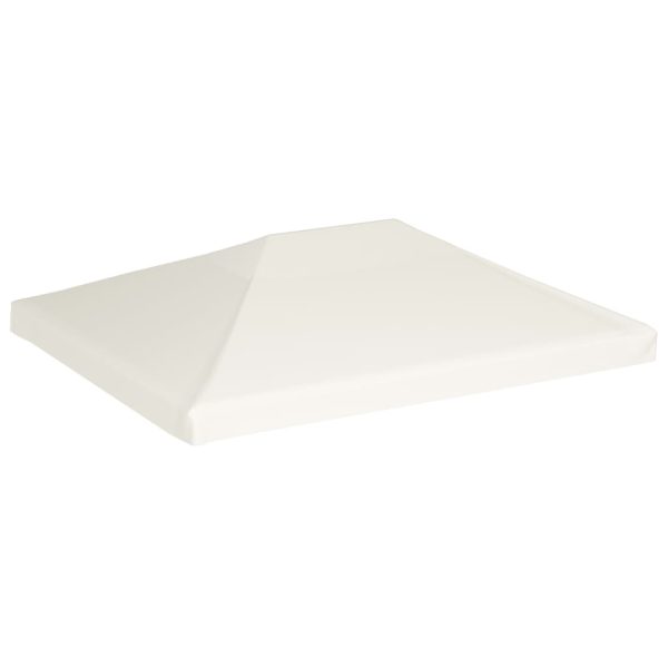 Copertura Superiore Per Gazebo 310 G/m² 4x3 M Bianco Crema - Image 2
